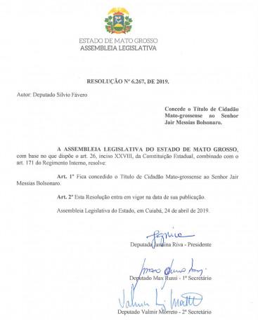 2º secretário da AL, Barranco se recusa a assinar homenagem para Jair Bolsonaro